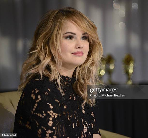 Debby Ryan attends The Celebrity Experience Winter 2017 With Debby Ryan And George Caceres on January 8, 2017 in Universal City, California.