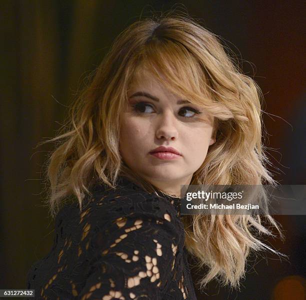 Debby Ryan attends The Celebrity Experience Winter 2017 With Debby Ryan And George Caceres on January 8, 2017 in Universal City, California.