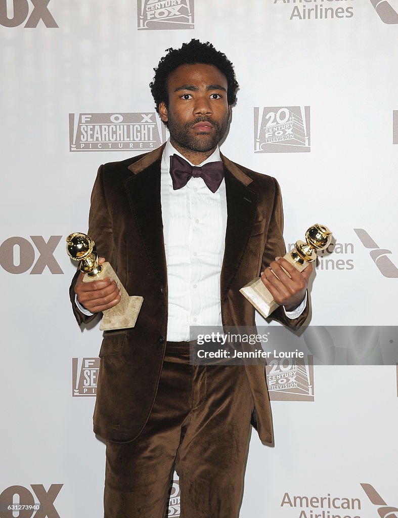 FOX And FX's 2017 Golden Globe Awards After Party - Red Carpet