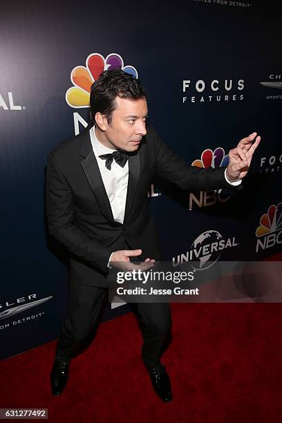 Comedian Jimmy Fallon attends NBCUniversal's 74th Annual Golden Globes After Party at The Beverly Hilton Hotel on January 8, 2017 in Beverly Hills,...