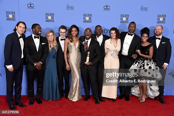 Jeremy Kleiner, Trevante Rhodes, Dede Gardner, Nicholas Britell, Naomie Harris, Barry Jenkins, Ashton Sanders, Adele Romanski, Mahershala Ali,...