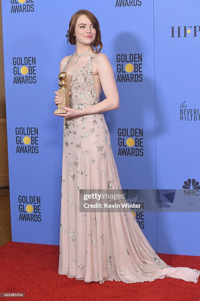 74th Annual Golden Globe Awards - Press Room