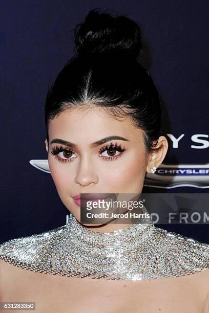 Kylie Jenner arrives at NBCUniversal's 74th Annual Golden Globes After Party at The Beverly Hilton Hotel on January 8, 2017 in Beverly Hills,...