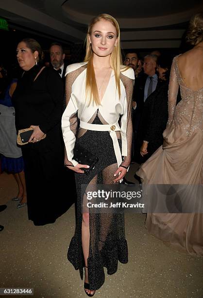 Actress Sophie Turner attends HBO's Official Golden Globe Awards After Party at Circa 55 Restaurant on January 8, 2017 in Beverly Hills, California.