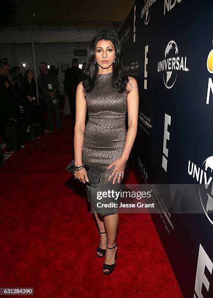 Actress Reshma Shetty attends the Universal, NBC, Focus Features, E! Entertainment Golden Globes after party sponsored by Chrysler on January 8, 2017...