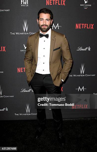 Actor Jesse Metcalfe attends The Weinstein Company and Netflix Golden Globe Party, presented with FIJI Water, Grey Goose Vodka, Lindt Chocolate, and...