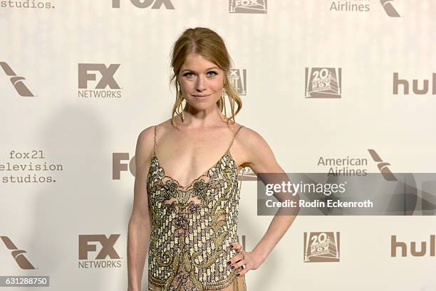 Genevieve Angelson attends FOX and FX's 2017 Golden Globe Awards after party at The Beverly Hilton Hotel on January 8, 2017 in Beverly Hills,...