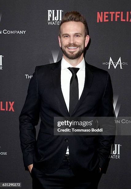 John Brotherton attends The Weinstein Company and Netflix Golden Globe Party, presented with FIJI Water, Grey Goose Vodka, Lindt Chocolate, and...