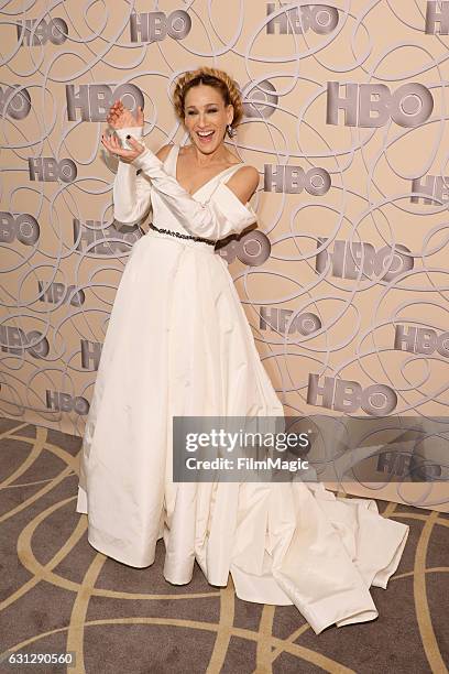 Sarah Jessica Parker attends HBO's Official Golden Globe Awards After Party at Circa 55 Restaurant on January 8, 2017 in Beverly Hills, California.