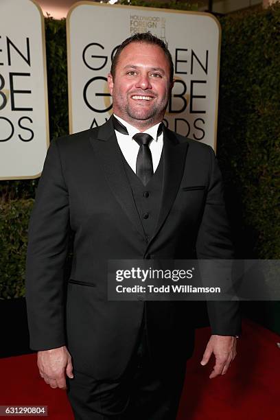 Producer Scott Franklin attends the 74th Annual Golden Globe Awards at The Beverly Hilton Hotel on January 8, 2017 in Beverly Hills, California.