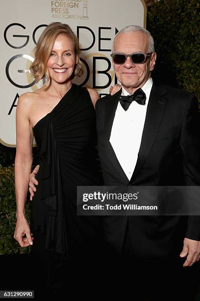 Gene Fogge and Len Fogge attend the 74th Annual Golden Globe Awards at The Beverly Hilton Hotel on January 8, 2017 in Beverly Hills, California.