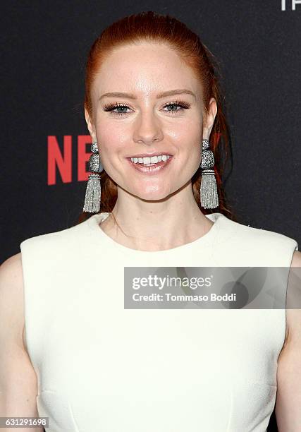 Model Barbara Meier attends The Weinstein Company and Netflix Golden Globe Party, presented with FIJI Water, Grey Goose Vodka, Lindt Chocolate, and...