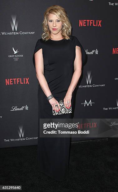 Actress Jodie Sweetin attends The Weinstein Company and Netflix Golden Globe Party, presented with FIJI Water, Grey Goose Vodka, Lindt Chocolate, and...