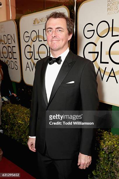 Director Garth Jennings attends the 74th Annual Golden Globe Awards at The Beverly Hilton Hotel on January 8, 2017 in Beverly Hills, California.