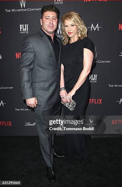 Actress Jodie Sweetin attends The Weinstein Company and Netflix Golden Globe Party, presented with FIJI Water, Grey Goose Vodka, Lindt Chocolate, and...