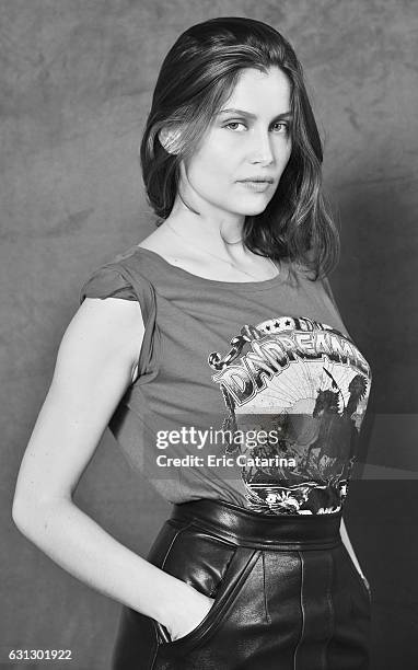 Laetitia Casta is photographed for Self Assignment on October 25, 2016 in Montpellier, France.