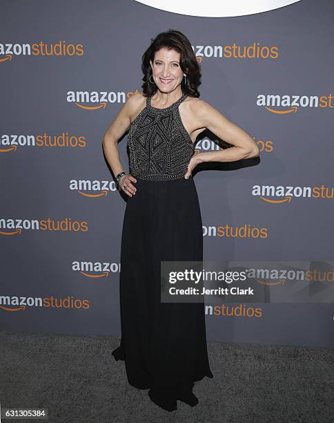 Amy Aquino attends the Amazon Studios Golden Globes Party at The Beverly Hilton Hotel on January 8, 2017 in Beverly Hills, California.