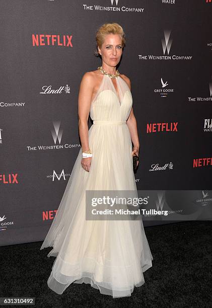 Actress Emma Thompson attends the 2017 Weinstein Company And Netflix Golden Globes After Party on January 8, 2017 in Los Angeles, California.