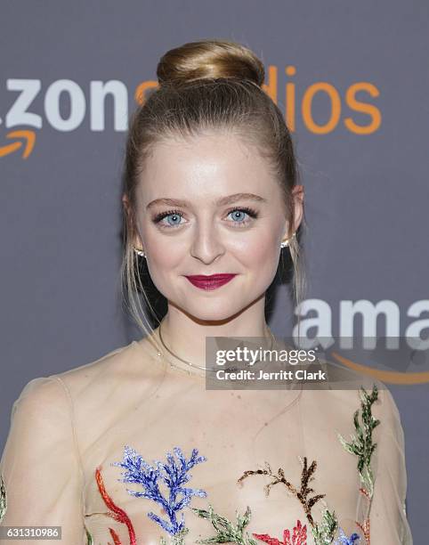 Actress Anna Baryshnikov attends the Amazon Studios Golden Globes Party at The Beverly Hilton Hotel on January 8, 2017 in Beverly Hills, California.