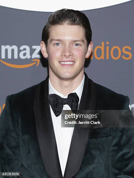 Actor Alex MacNicoll attends the Amazon Studios Golden Globes Party at The Beverly Hilton Hotel on January 8, 2017 in Beverly Hills, California.