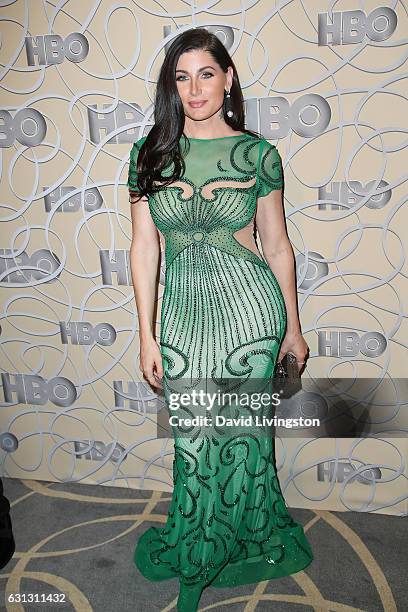 Actress Trace Lysette arrives at HBO's Official Golden Globe Awards after party at the Circa 55 Restaurant on January 8, 2017 in Los Angeles,...