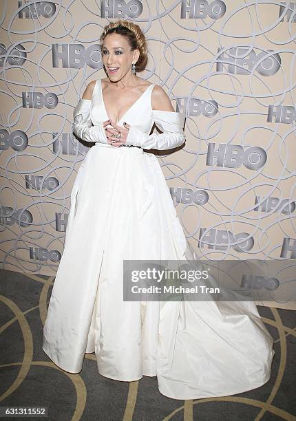 Sarah Jessica Parker arrives at HBO's Official Golden Globe Awards after party held at Circa 55 Restaurant on January 8, 2017 in Los Angeles,...