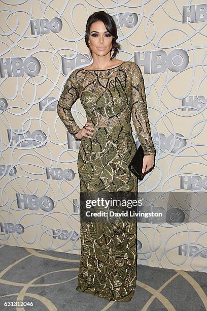 Actress Anabelle Acosta arrives at HBO's Official Golden Globe Awards after party at the Circa 55 Restaurant on January 8, 2017 in Los Angeles,...