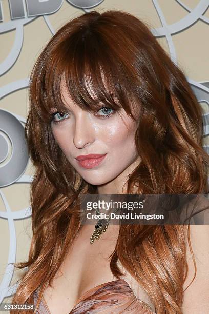 Actress Francesca Eastwood arrives at HBO's Official Golden Globe Awards after party at the Circa 55 Restaurant on January 8, 2017 in Los Angeles,...