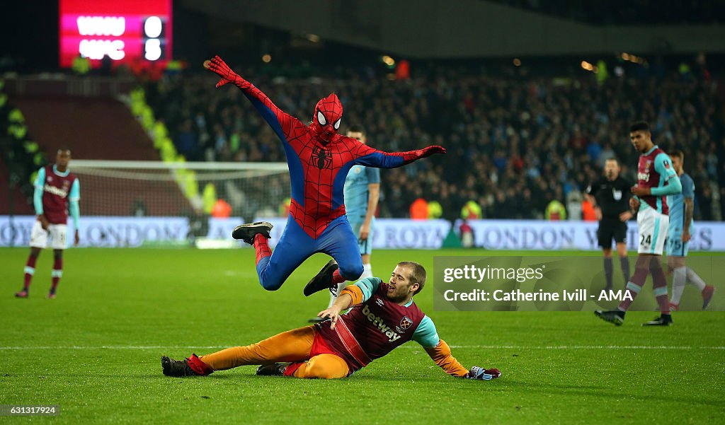 West Ham United v Manchester City - The Emirates FA Cup Third Round