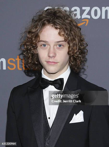 Actor Britain Dalton attends the Amazon Studios Golden Globes Party at The Beverly Hilton Hotel on January 8, 2017 in Beverly Hills, California.