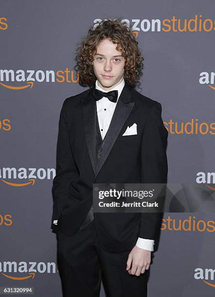 Actor Britain Dalton attends the Amazon Studios Golden Globes Party at The Beverly Hilton Hotel on January 8, 2017 in Beverly Hills, California.