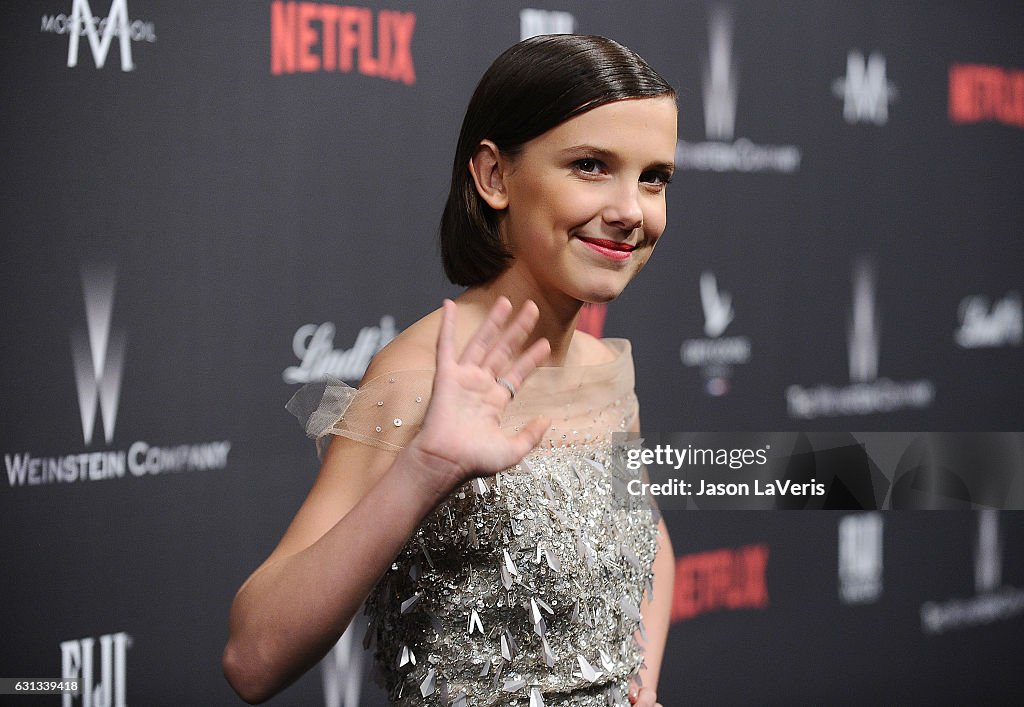 2017 Weinstein Company And Netflix Golden Globes After Party - Arrivals