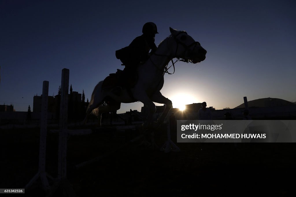 YEMEN-HORSE JUMPING