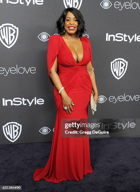Niecy Nash arrives at the 18th Annual Post-Golden Globes Party hosted by Warner Bros. Pictures and InStyle at The Beverly Hilton Hotel on January 8,...