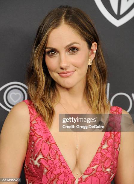 Actress Minka Kelly arrives at the 18th Annual Post-Golden Globes Party hosted by Warner Bros. Pictures and InStyle at The Beverly Hilton Hotel on...