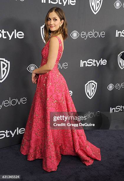 Actress Minka Kelly arrives at the 18th Annual Post-Golden Globes Party hosted by Warner Bros. Pictures and InStyle at The Beverly Hilton Hotel on...