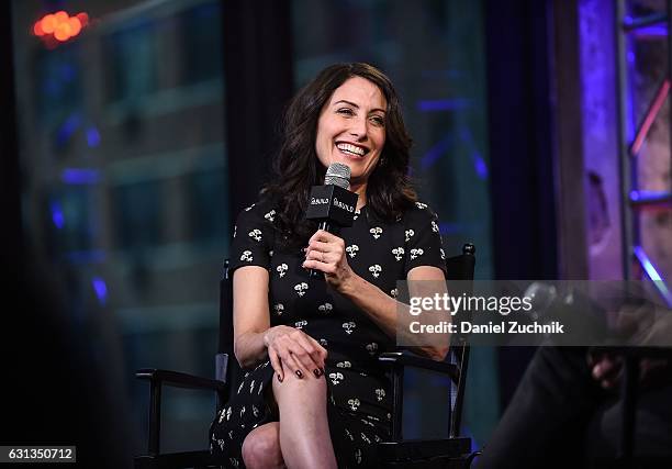 Lisa Edelstein attends the Build Series to discuss the new season of 'Girlfriends' Guide to Divorce' at AOL HQ on January 9, 2017 in New York City.