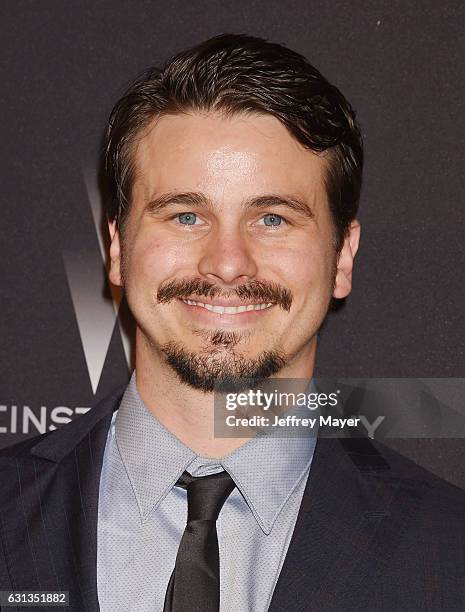 Actor Jason Ritter attends The Weinstein Company and Netflix Golden Globe Party, presented with FIJI Water, Grey Goose Vodka, Lindt Chocolate, and...