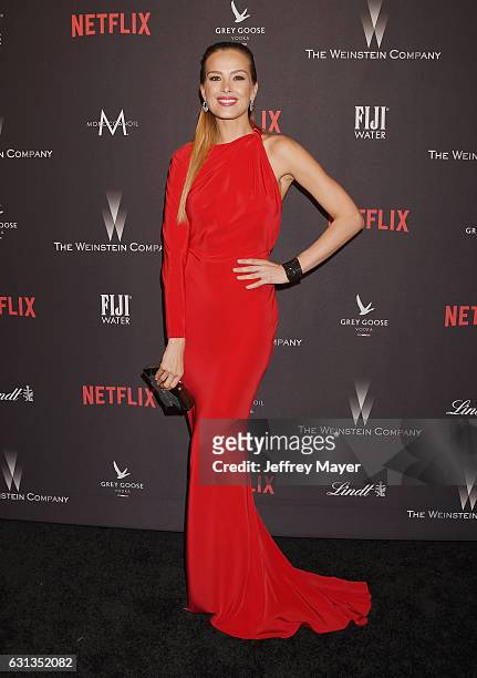 Model Petra Nemcova attends The Weinstein Company and Netflix Golden Globe Party, presented with FIJI Water, Grey Goose Vodka, Lindt Chocolate, and...