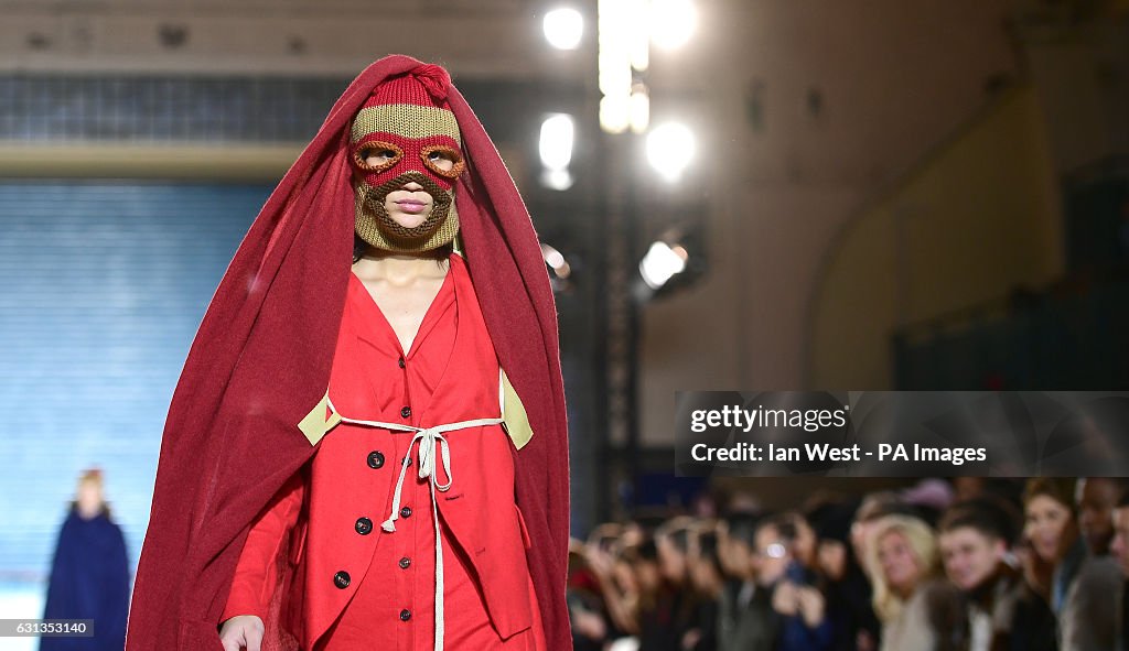 Vivienne Westwood Catwalk - London Fashion Week Men's AW17
