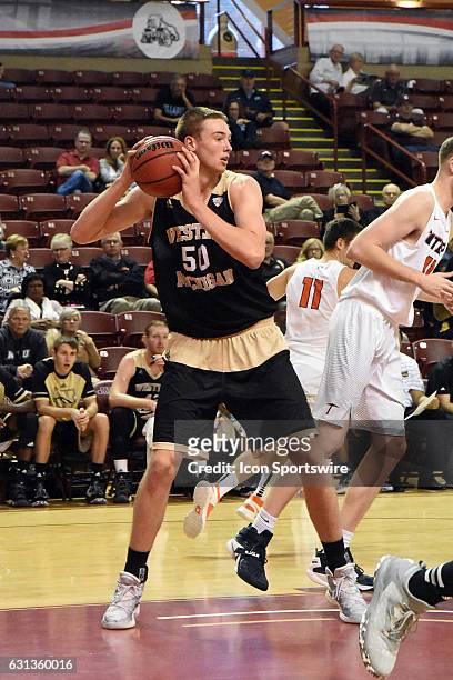 Seth Dugan of the Western Michigan Broncos during the UTEP Miners 85-75 victory over the Western Michigan Broncos in the second round of the...