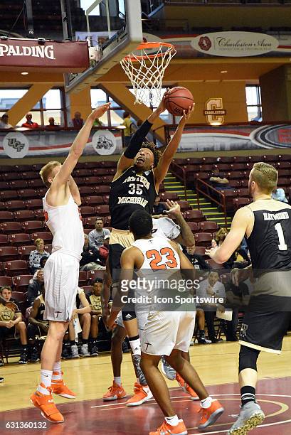 Brandon Johnson of the Western Michigan Broncos during the UTEP Miners 85-75 victory over the Western Michigan Broncos in the second round of the...
