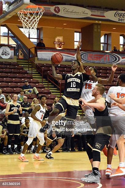 Thomas Wilder of the Western Michigan Broncos during the UTEP Miners 85-75 victory over the Western Michigan Broncos in the second round of the...