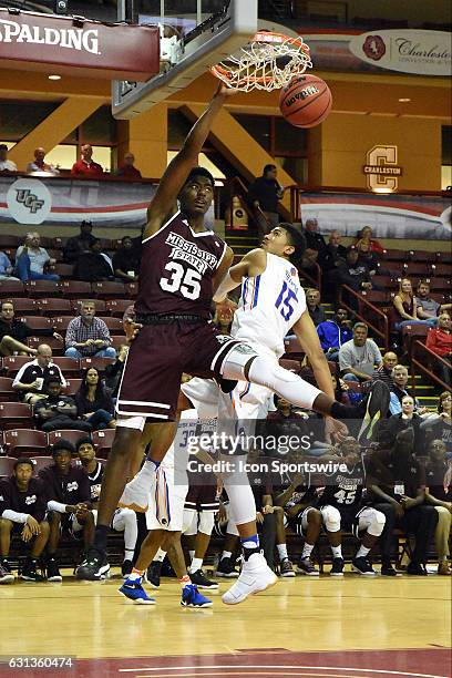 Aric Holman of Mississippi State during the Mississippi State Bulldogs 80-68 victory over the Boise State Broncos in the second round of the...