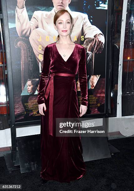 Actress Lotte Verbeek attends the premiere of Warner Bros. Pictures' "Live By Night" at TCL Chinese Theatre on January 9, 2017 in Hollywood,...