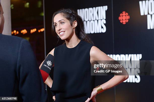 Creator, showrunner and star Catherine Reitman attends the CBC world premiere VIP screening of "Workin' Moms" at TIFF Bell Lightbox on January 9,...