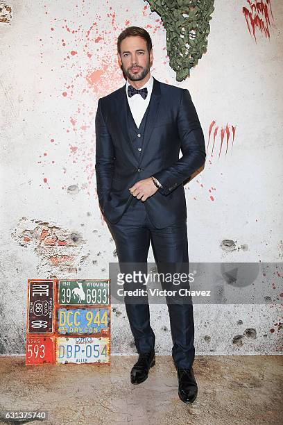 Actor William Levy attends the "Resident Evil: The Final Chapter" Mexico City premiere at Cinemex Antara Polanco on January 9, 2017 in Mexico City,...
