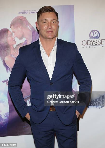 Lane Garrison attends the premiere of Gravitas Pictures' "48 Hours To Live" at TCL Chinese 6 Theatres on January 9, 2017 in Hollywood, California.