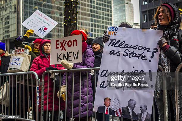 Climate Activists in New York City rallied at the offices of Senators Chuck Schumer and Kristen Gillibrand urging them to vote against the climate...