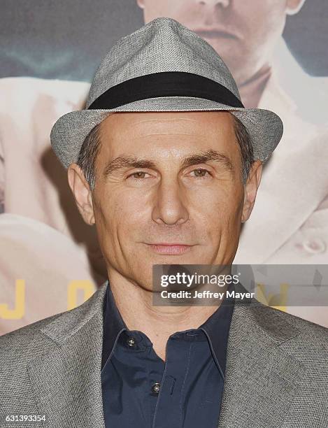 Actor-writer Peter Arpesella arrives at the Premiere Of Warner Bros. Pictures' 'Live By Night' at TCL Chinese Theatre on January 9, 2017 in...